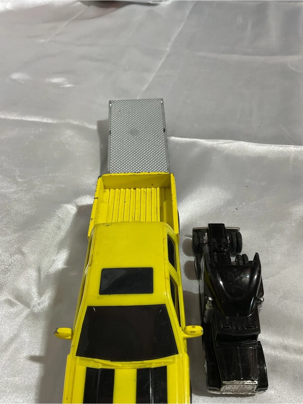 Yellow and Black Racing Toy Truck - Kids Toy Vehicle